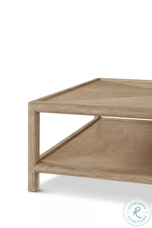 Montauk Jetty 48" Square Cocktail Table