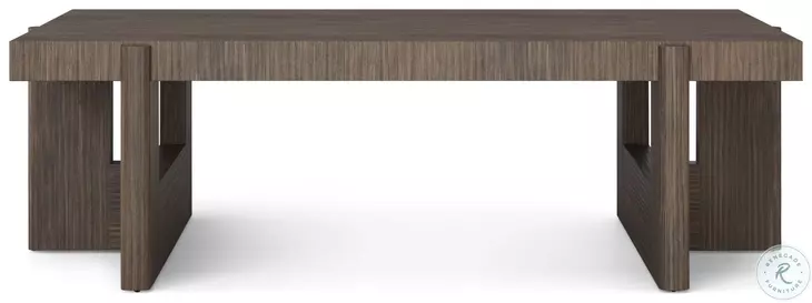 Urbane Campfire 57" Rectangular Cocktail Table