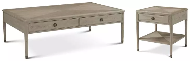 Willow Creek Riverwash Oak Thistlewood Occasional Table Set