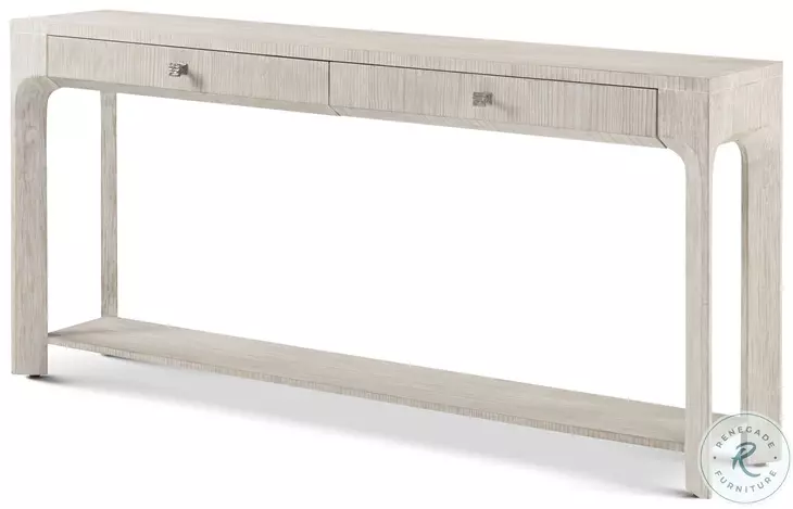 Breeze Sea Salt 2 Drawer 72" Rectangular Console Table