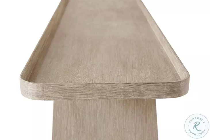 Repose Grey Oak Wooden 60" Rectangular Console Table
