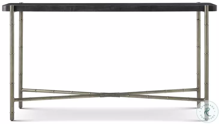 Kesden Silent Black 60" Rectangular Console Table