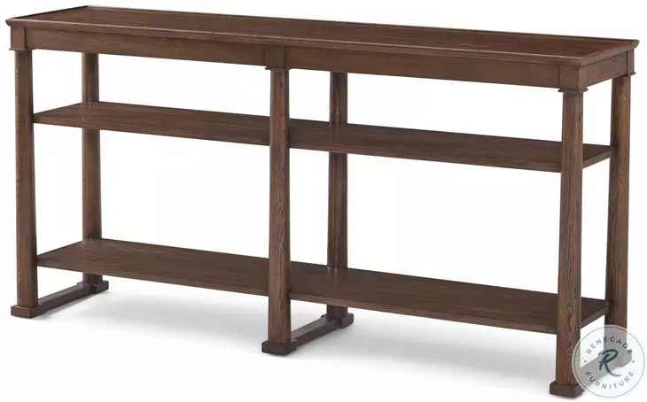 Surrey Brownstone 60" Rectangular Console Table