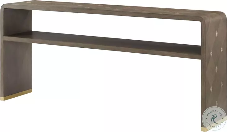 Judith Leiber Mink 72" Rectangular Console Table