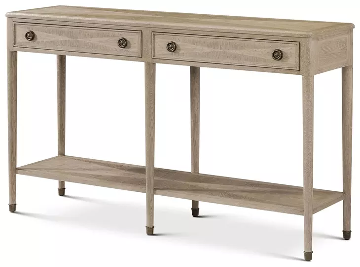 Willow Creek Riverwash Oak Rectangular Kingswell Console Table