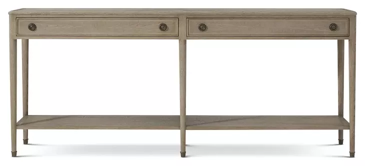 Willow Creek Riverwash Oak Rectangular Wildwood Console Table