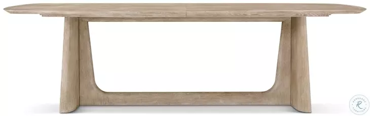 Repose Grey Oak And Grey Visible Inner 134" Extendable Rectangular Dining Table