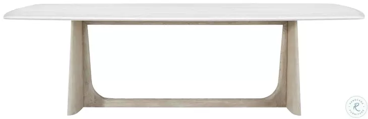 Repose Grey Oak And Quartz 102" Rectangular Dining Room Set