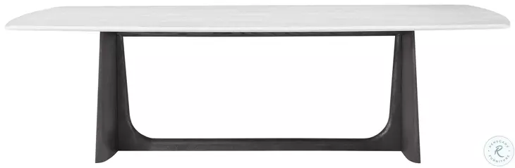 Repose Charcoal Oak And Quartz 102" Extendable Rectangular Dining Table