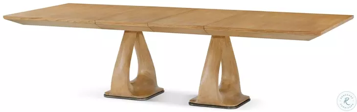 Essence Blonde 76" Extendable Rectangular Dining Table