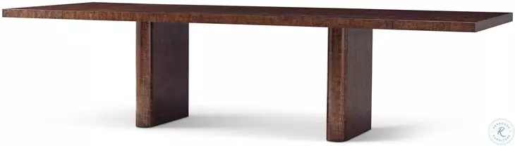 Kesden Pyramid Brown 92" Extendable Rectangular Dining Room Set
