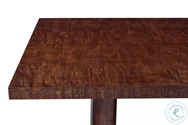 Kesden Pyramid Brown 92" Extendable Rectangular Dining Table