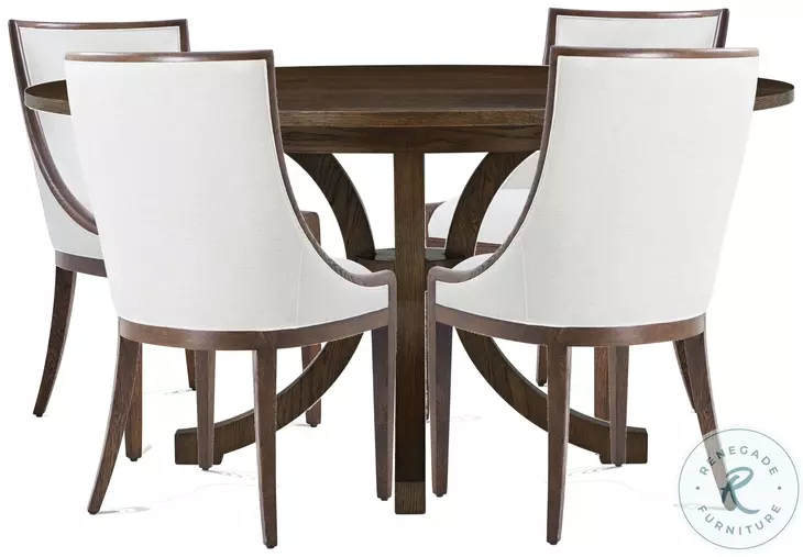 Surrey Brownstone 60" Round Dining Room Set