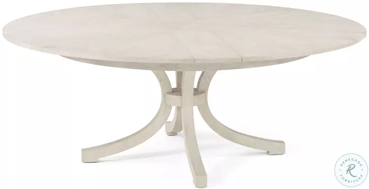 Surrey Dover Jupe Extendable 63" Round Dining Room Set