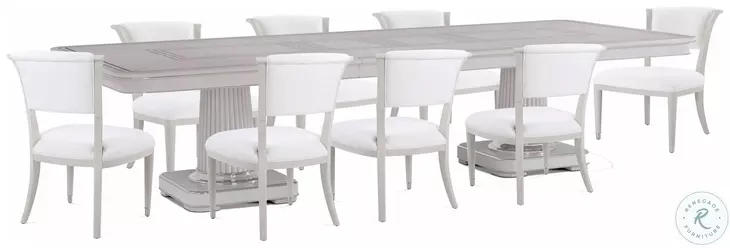 Spencer London Chelsea 84" Extendable Rectangular Dining Room Set