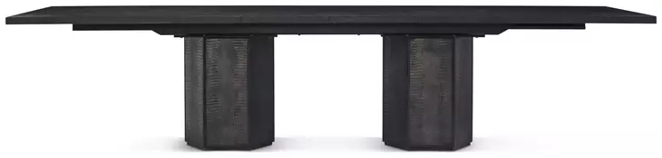 Spencer ST James Onyx 132" Extendable Rectangular Dining Table