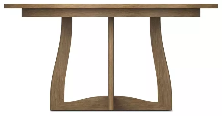 Coastal Tobacco 78" Extendable Oval St Armands Dining Room Set