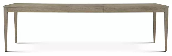 Willow Creek Riverwash Oak 106" Extendable Rectangular Benton Hollow Dining Table