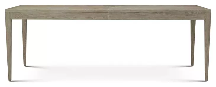 Willow Creek Riverwash Oak 106" Extendable Rectangular Benton Hollow Dining Table