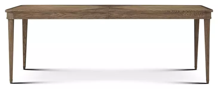 Willow Creek Tobacco 106" Extendable Rectangular Benton Hollow Dining Table