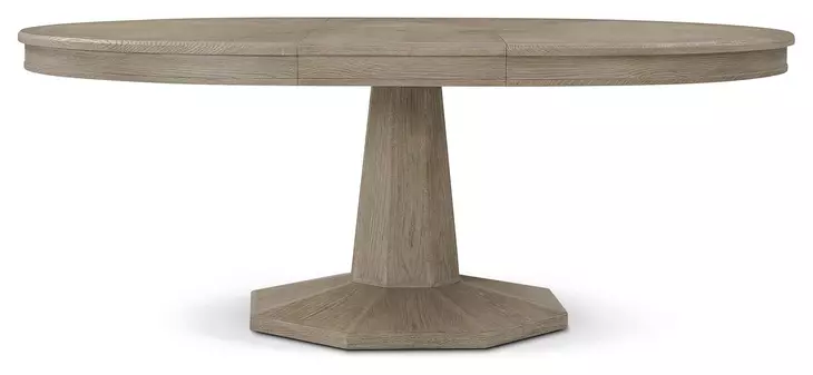 Willow Creek Riverwash Oak 78" Extendable Oval Alderfield Dining Table