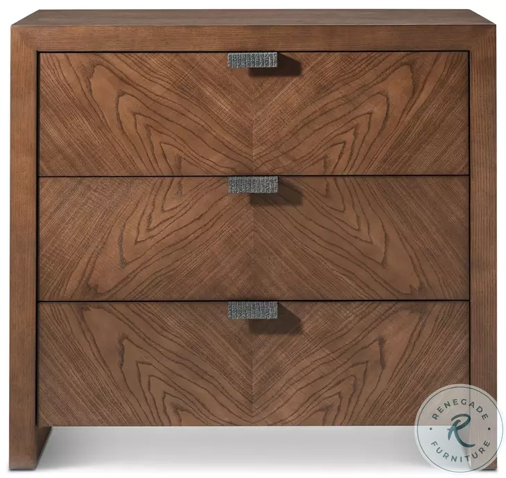 Catalina Earth 3 Drawer Nightstand