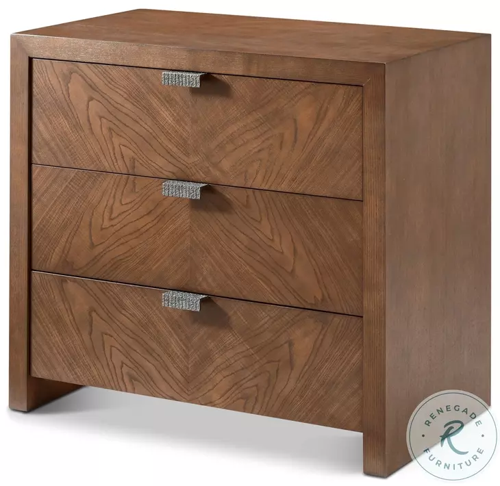 Catalina Earth 3 Drawer Nightstand