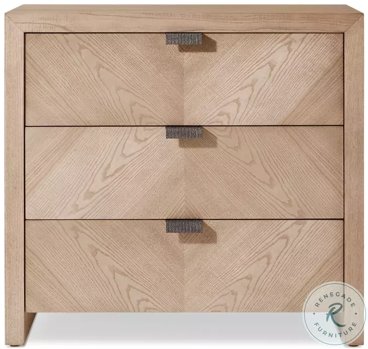 Catalina Dune 3 Drawer Nightstand