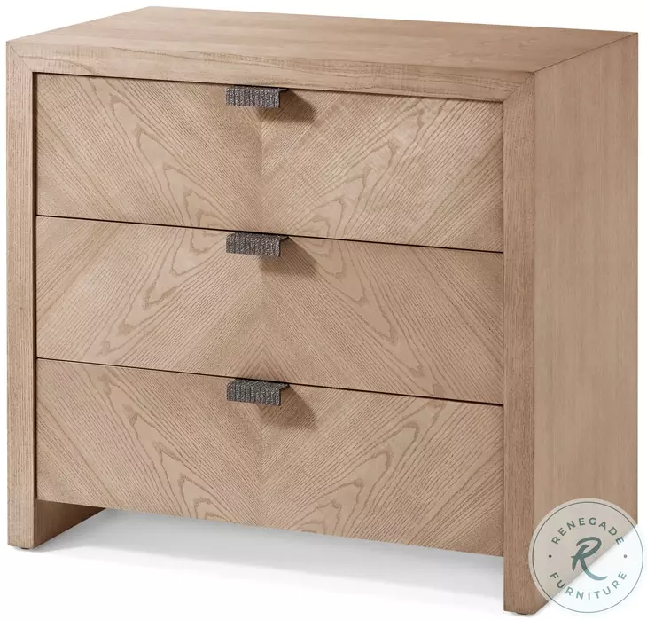 Catalina Dune 3 Drawer Nightstand