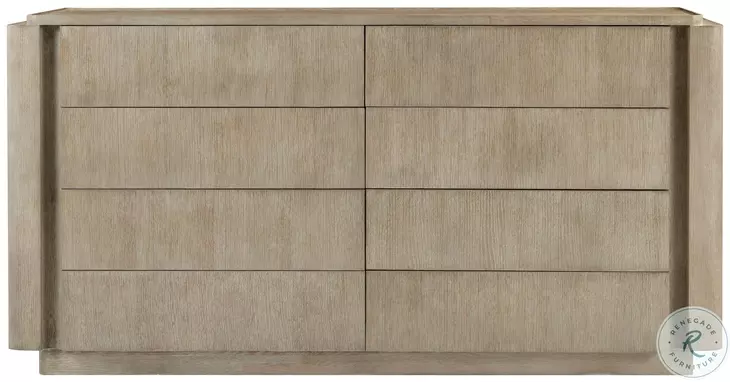Repose Grey Oak 8 Drawer Dresser