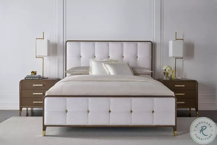 Judith Leiber Mink 3 Drawer Nightstand