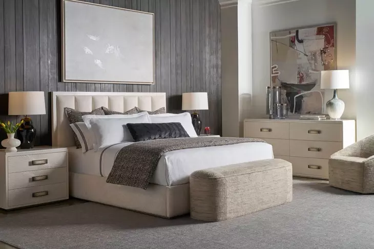 Panos Cream 6 Drawer Dresser