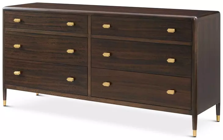 Spencer Green Park Fumed Wellington Panel Bed