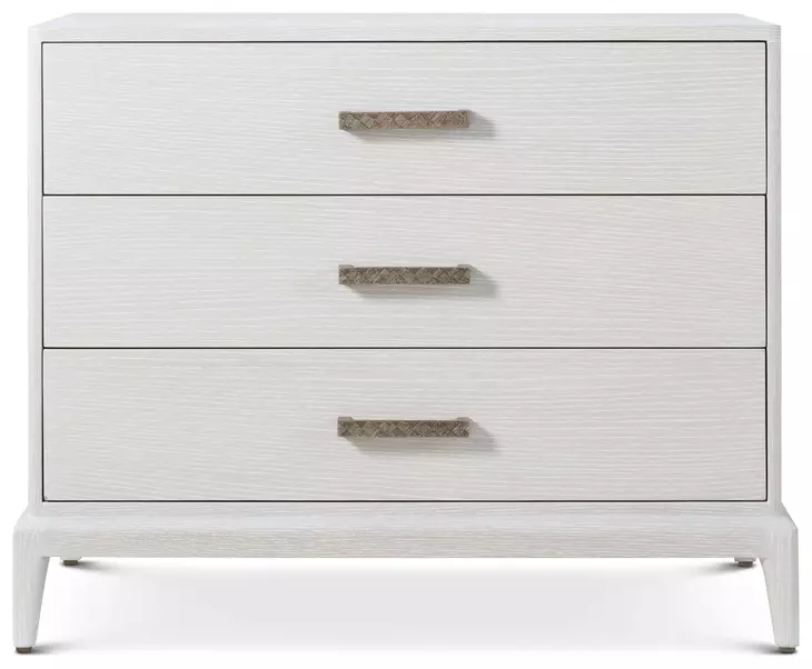 Coastal Sandbar 3 Drawer Worth Nightstand