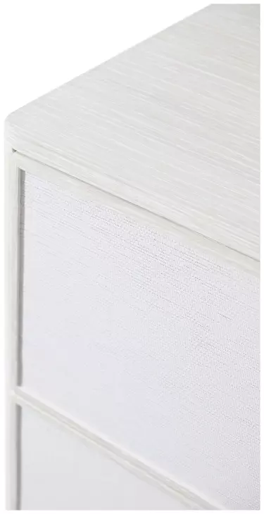 Coastal Sandbar 3 Drawer Mizner Bachelor's Chest with Wallpaper