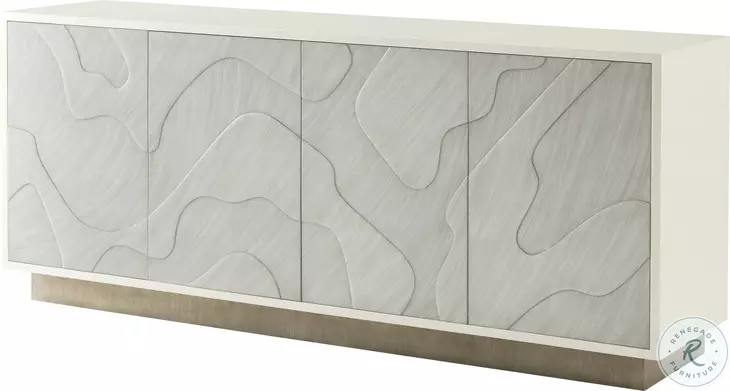 Onda Multi Colored 4 Doors Credenza