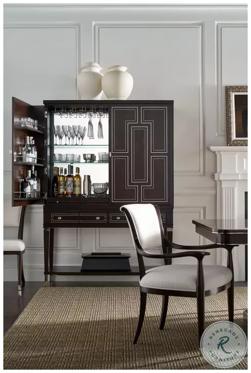 Spencer London Fulham 2 Door Bar Cabinet
