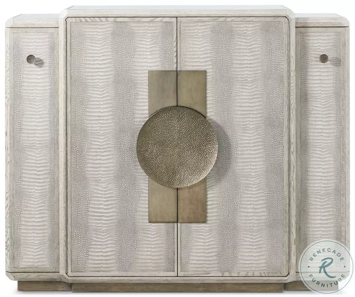 Spencer ST. James Argento 2 Door Bar Cabinet