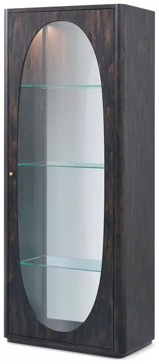 Judith Leiber Couture Bourbon 1 Glass Door Encore Display Cabinet with LED