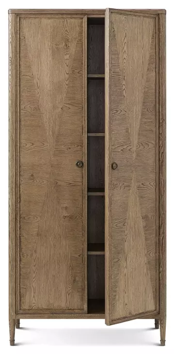 Willow Creek Tobacco 2 Door Langford Wardrobe