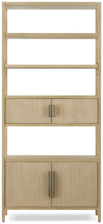 Balboa Coastal Gray Bookcase