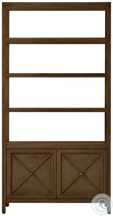 Surrey Brownstone 6 Shelves Etagere