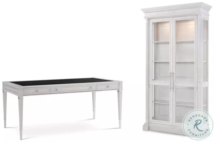 Spencer London Chelsea And Sloane Black 70" Drawer Home Office Set