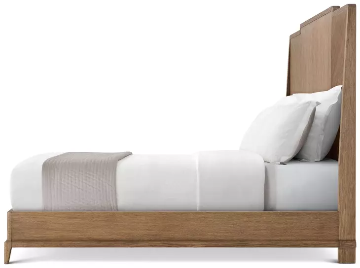 Coastal Tobacco Poinciana Queen Panel Bed