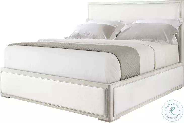 Surrey Dover Upholstered King Low Profile Panel Bed