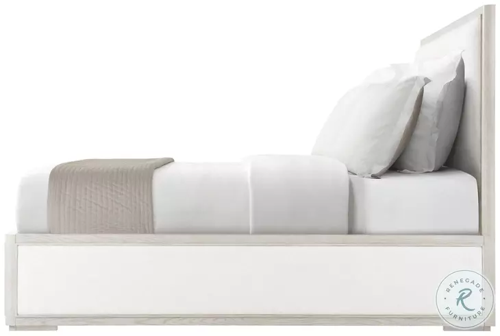 Surrey Dover Upholstered King Low Profile Panel Bed