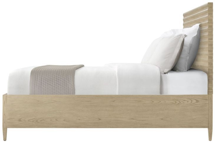 Balboa Coastal Gray King Panel Bed