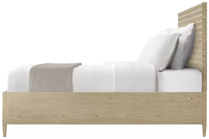 Balboa Coastal Gray King Panel Bed