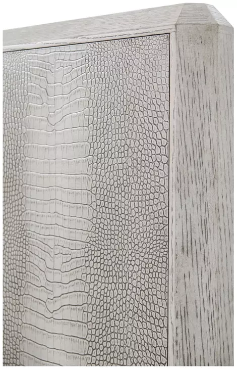 Spencer ST James Argento and Deep Brown King Panel Bed