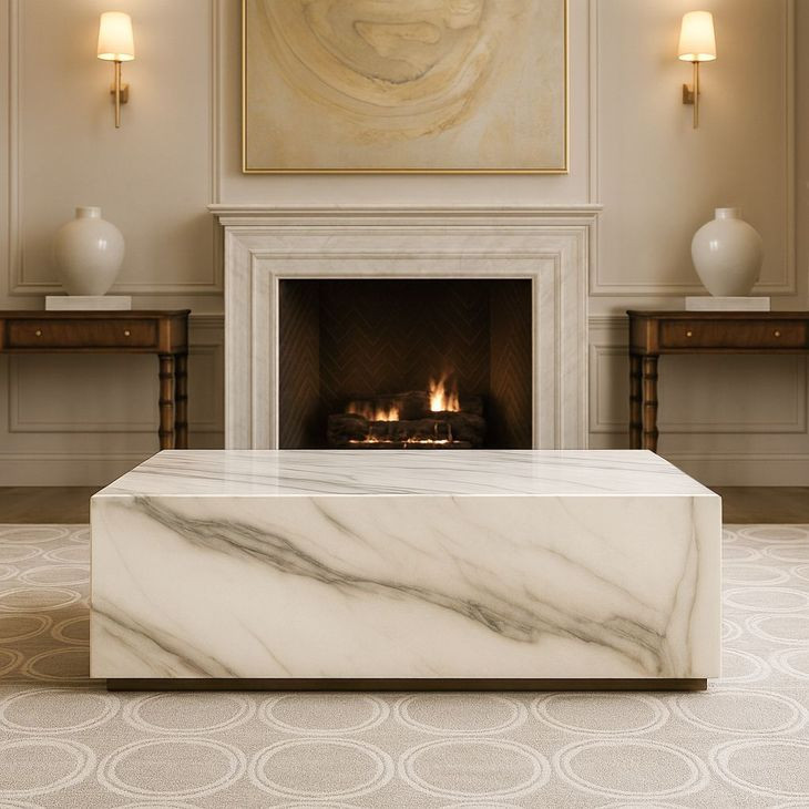 Artifacts Gray Rectangular Cavino Occassional Table Set